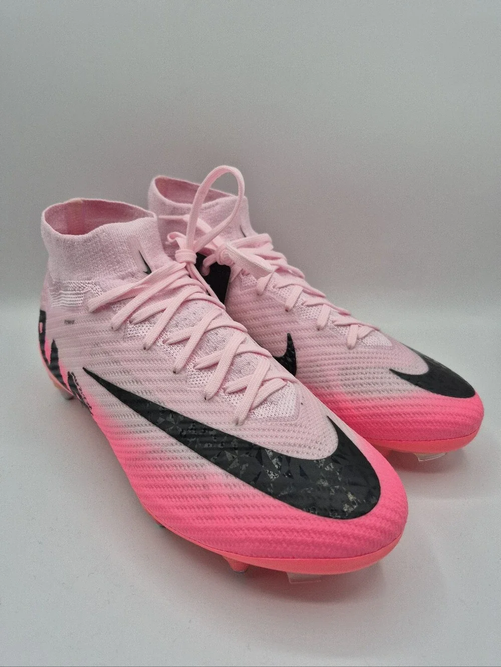 Nike Zoom Mercurial Superfly 9 Elite SG-Pro ACC Pink Mens Size 7.5 Womens 9 New